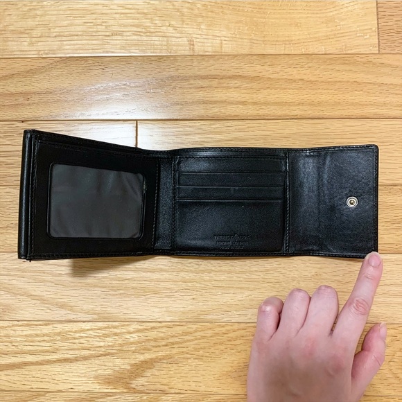 Patrick Cox black monogram wallet - Picture 10 of 11